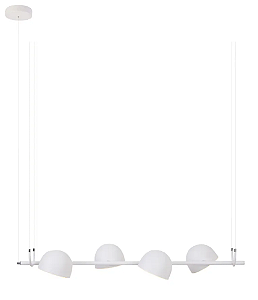 PENDENTE BELLA GN003S MUFFIN BRANCO 88X33X13CM 4X7 5W 3000K 2000LM