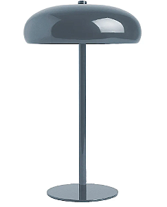 ABAJUR BELLA COQ1AB01CZ025 COQUE CINZA 25X40CM 2XE14 BOLINHA MAX 25W IP20