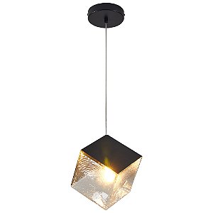 PENDENTE NORDECOR 2783  BITIS 1XG9 PRETO 13X13X13cm