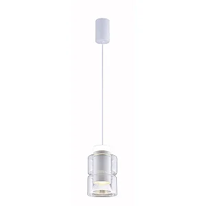 PENDENTE NORDECOR 2696 LED ROZ 2,5W 3000K BRANCO