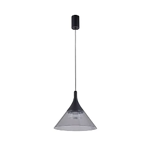 PENDENTE NORDECOR 2694 LED THOM 7W 3000K PRETO