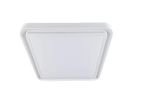 PLAFON NORDECOR 2671 LED QDR. ZONY 50CM 36W MULTITEMPERATURA C/CONTROLE MEMORIA BR