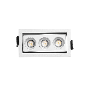 SPOT NORDECOR 6790 DOWNLIGHT EMBUTIR POWERUS DIR 35° 6W 4000K IRC>90 BR