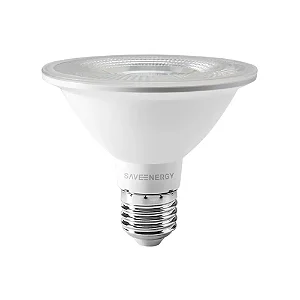 LÂMPADA SAVE ENERGY SE-115.1463 CRYSTAL IP65 PAR30 10W 6500K >80 40 38°