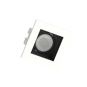 SPOT SAVE ENERGY SE-330.1577 EMBUTIR QUADRADO BRANCO/PRETO