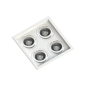 SPOT SAVE ENERGY SE-330.2904 EMBUTIR PAR20 QUADRUPLO FACE RECUADA BRANCO E-27