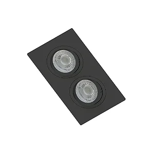 SPOT SAVE ENERGY SE-330.3172 EMBUTIR MR16 MULTI DUPLO FACE PLANA PRETO GU10