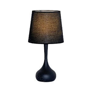 ABAJUR SINDORA DCT00541 METAL PRETO/ CUPULA NINHO PRETO  Φ23X45CM E-27