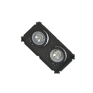 SPOT SAVE ENERGY SE-330.2956 EMBUTIR PAR20 MULTI DUPLO NO FRAME PRETO E-27