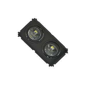 SPOT SAVE ENERGY SE-330.2959 EMBUTIR AR70 MULTI DUPLO NO FRAME PRETO GU10