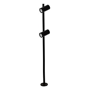 BALIZADOR BLUMENAU 35220410-16 GUDEN DUPLO PRETO 1,10M IP54 GU10
