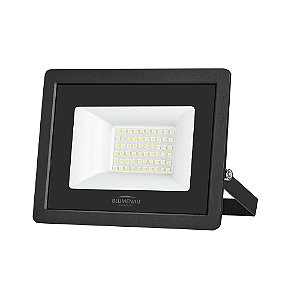 REFLETOR BLUMENAU 79503000 LED PRO 50W IP66 ALUMÍNIO RETANGULAR 3000K
