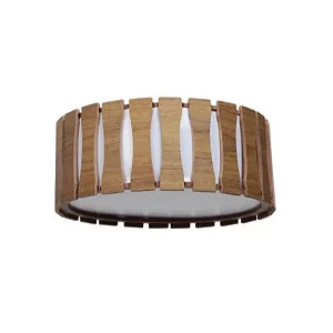 PLAFON ADRI RR4004PFML RIPADO REDONDO 40X40CM 4XE27