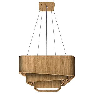 PENDENTE ADRI PTQ5003PDIB TRINITY QUADRADO 50CM 3XG9