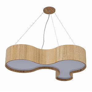 PENDENTE ADRI WS7507PDIB SEMI CILÍNDRICO 75CM 1XE27