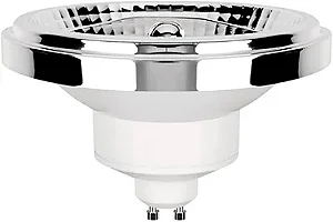 LÂMPADA LUMINATTI LM1415 AR111 LED 12W 2700K BASE GU10 127-220V REFLETORA 8°
