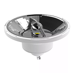 LÂMPADA LUMINATTI LM1441 AR111 LED 12W 6500K BASE GU10 127-220V REFLETORA 24º