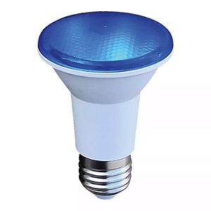 LÂMPADA LUMINATTI LM162 PAR20 LED 6W BLUE 127-220V IP65 48º