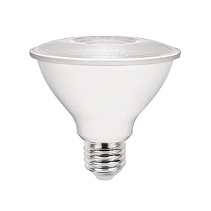 LÂMPADA LUMINATTI LM2485 PAR30 LED 9,8W 3000K 127-220V IRC 80 38º