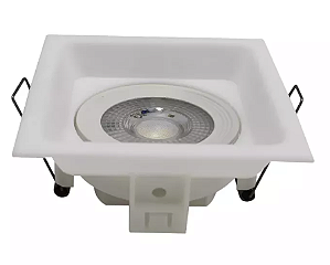 SPOT LUMINATTI LM2466 LED RECUADO 5W 6500K 127/220V QUADRADO