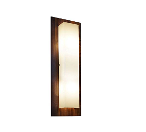 ARANDELA FOX LUSTRES AR01 CLEAN 56X20X9CM MADEIRA MDF E ACRÍLICO 2XE27