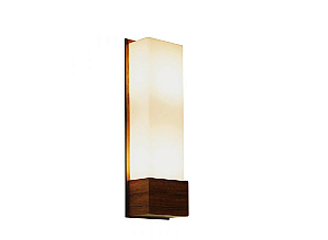 ARANDELA FOX LUSTRES AR02 CLEAN 55X14X9CM MADEIRA MDF E ACRÍLICO 2XE27