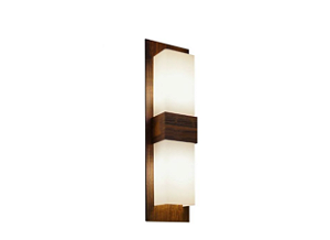 ARANDELA FOX LUSTRES AR10 CLEAN 55X15X9CM MADEIRA MDF E ACRÍLICO 2XE27