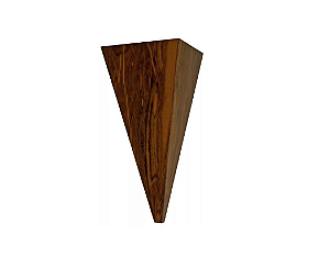 ARANDELA FOX LUSTRES AR54 CLEAN 12X10X8CM MADEIRA, MDF E ACRÍLICO 1XG9