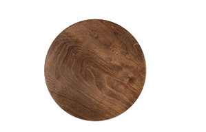 ARANDELA FOX LUSTRES AR77 LED CILÍNDRICO 80X80X8CM MADEIRA, MDF E ACRÍLICO