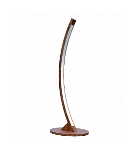 COLUNA FOX LUSTRES 5422 LED 160X30X5CM MADEIRA, MDF E ACRÍLICO