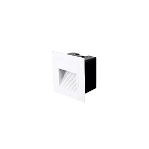 BALIZADOR NORDECOR 2020 EMB. BRANCO LINDER 3W LED 3000K 60°