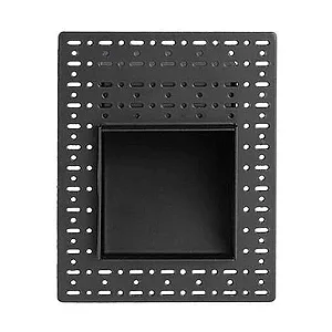 BALIZADOR NORDECOR 2849 LED LEUE NO-FRAME IP20 3W 3000K PRETO