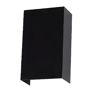 ARANDELA NORDECOR 6691 LED SIKI IP65 10W 3000K PRETA