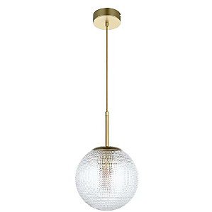 PENDENTE NORDECOR 2912 BODAN E27 OURO CHAMPAGNE