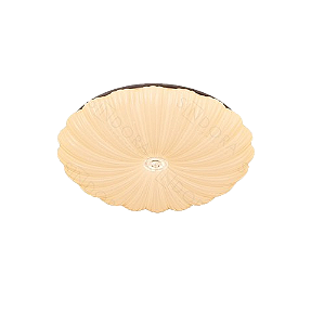 PLAFON SINDORA DCX02357 Φ38×7,5CM METAL BRANCO E ACRILICO 60W MULTITEMPERATURA