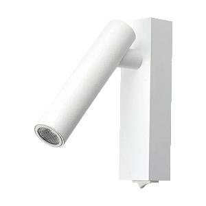 ARANDELA SPOTLINE 1154/1 CORE 12X7CM ALUMÍNIO BRANCA 24° 2W 3000K