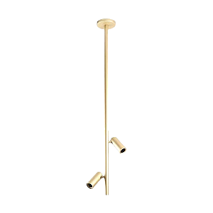 PENDENTE SPOTLINE 1180/2 DUETTO 100CM ALUMÍNIO CHAMPAGNE 2XMR11