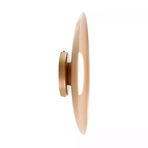 ARANDELA SPOTLINE 1117/24 DOT Ø24X5,5CM ALUMÍNIO DOURADO 12W 3000K