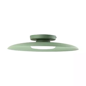 PLAFON SPOTLINE 1118/24 DOT Ø24X5,5CM ALUMÍNIO VERDE BIO 12W 3000K