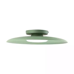 PLAFON SPOTLINE 1118/33 DOT Ø33X6,6CM ALUMÍNIO VERDE BIO 12W 3000K