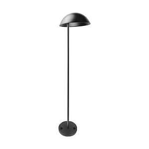 BALIZADOR SPOTLINE 1100/1 NIKI EXTERNO Ø19X80CM ALUMÍNIO E ACRÍLICO PRETO 1XG9