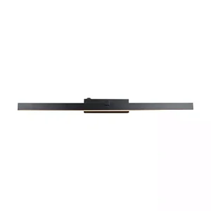 ARANDELA SPOTLINE 993/60 PRISMA RETANGULAR 2X60CM ALUMÍNIO PRETO 9W 4000K