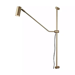 ARANDELA SPOTLINE 1039/1 STELO 64X52X46CM ALUMÍNIO DOURADO FOSCO 1XMR11