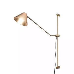 ARANDELA SPOTLINE 1040/1 ESTECA 64X52CM ALUMÍNIO DOURADO ONO 1XE27
