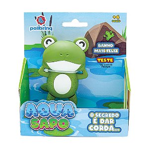Brinquedo para Banho Sapinho Aqua Sapo Polibrinq
