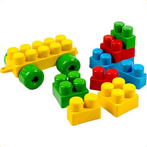 Blocos De Montar 13 Peças Timplast