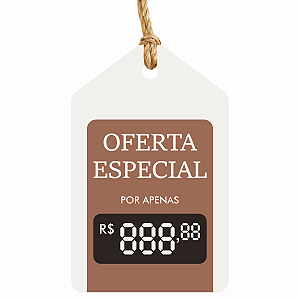 Tag Oferta Especial Etiqueta de Promoção KARDOS 5x8cm 50un