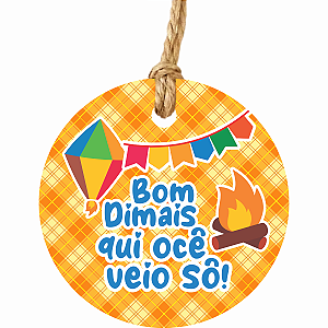 Tag Festa Junina Arraiá 50 Lembrancinha De Arraial C/ 50cm