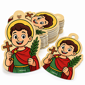 Tag Santo Expedito Santinhos da Kardos 4x7cm com 50un
