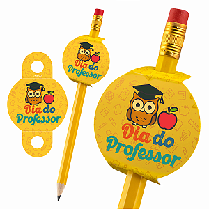 Tag para Lápis e Caneta Dia do Professore com 50un da Kardos